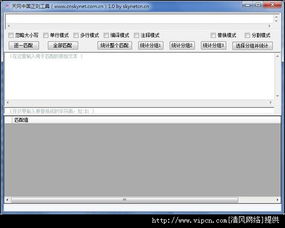 天網(wǎng)中國正則工具官方版 一款輕量高效的計算機軟件開發(fā)利器